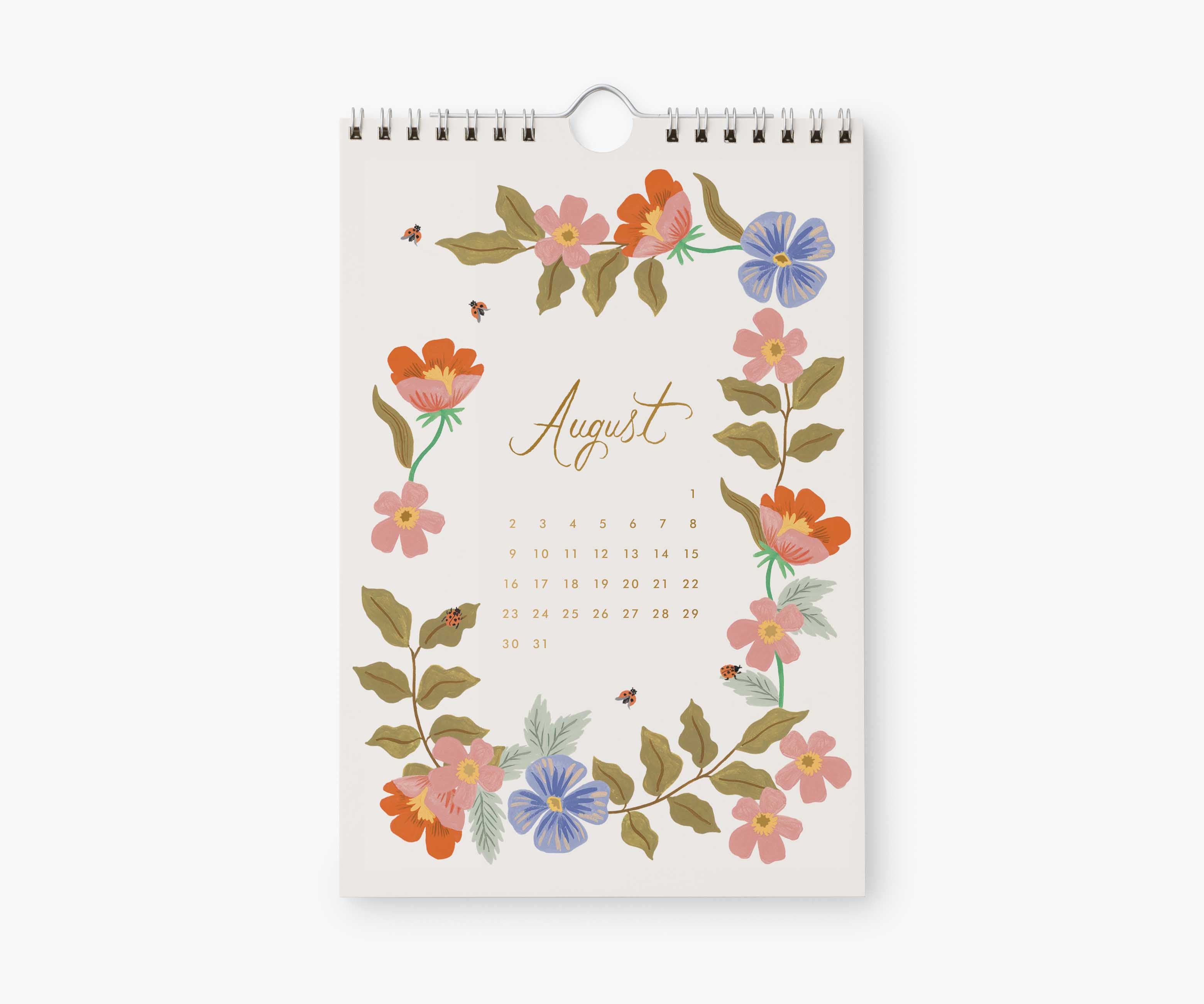 2026 Kitchen Calendar - Strawberry Fields